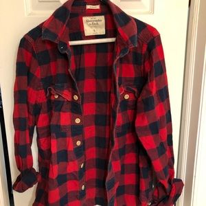 Large Abercrombie and Fitch flannel